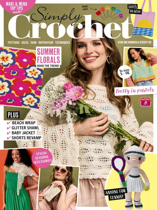Cover image for Simply Crochet
